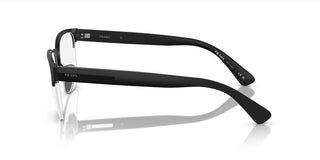 Prada PR A52V men Black Geometric Eyeglasses