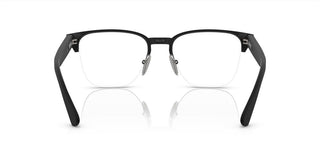 Prada PR A52V men Black Geometric Eyeglasses