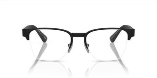 Prada PR A52V men Black Geometric Eyeglasses