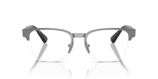 Prada PR A52V men Grey Geometric Eyeglasses