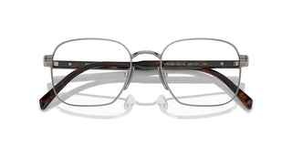 Prada Pr A55v Men Ruthenium Round Eyeglasses