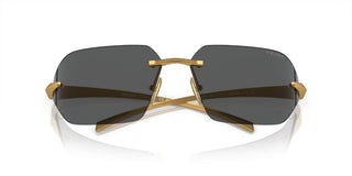 Prada PR A56S women Gold Geometric Sunglasses
