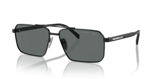 Prada Pr A57s Men Black Squared Sunglasses