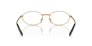 Prada Pr A57v Women Gold Round Eyeglasses