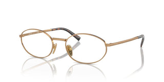 Prada Pr A57v Women Gold Round Eyeglasses