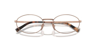 Prada Pr A57v Women Rose Gold Round Eyeglasses