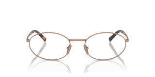 Prada Pr A57v Women Rose Gold Round Eyeglasses