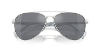Prada Pr A58s Men Silver Pilot Sunglasses