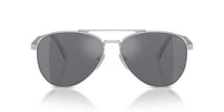Prada Pr A58s Men Silver Pilot Sunglasses