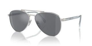 Prada Pr A58s Men Silver Pilot Sunglasses