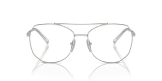 Prada Pr A58v Women Silver Pilot Eyeglasses
