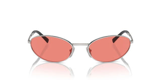 Prada Pr A59s Women Silver Other Sunglasses