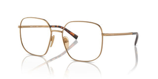 Prada Pr A59v Women Brown Geometric Eyeglasses