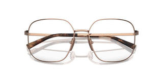 Prada Pr A59v Women Rose Gold Geometric Eyeglasses
