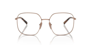 Prada Pr A59v Women Rose Gold Geometric Eyeglasses