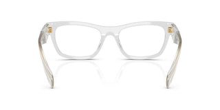 Prada Pr B01v Women White Squared Eyeglasses