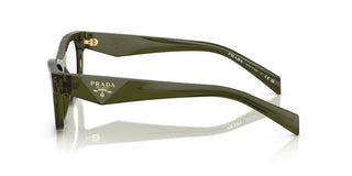 Prada Pr B01v Women Green Squared Eyeglasses