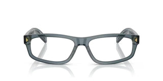 Prada PR B02V men Grey Squared Eyeglasses
