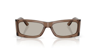Prada Pr B03s Men Brown Rectangle Sunglasses