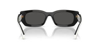 Prada Pr B05s Women Black Squared Sunglasses