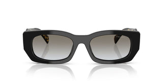 Prada Pr B05s Women Black Squared Sunglasses