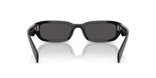 Prada Pr B06s Women Black Rectangle Sunglasses