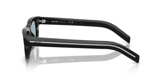 Prada Pr B11s Men Black Rectangle Sunglasses