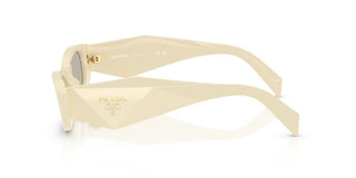 Prada Pr B16s Women White Cat Eye Sunglasses