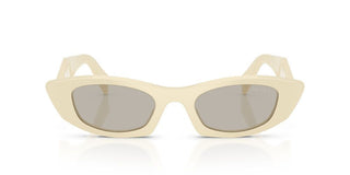 Prada Pr B16s Women White Cat Eye Sunglasses