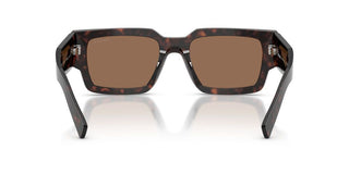 Prada Pr B17s Men Havana Rectangle Sunglasses