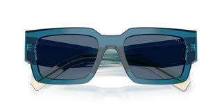 Prada Pr B17s Men Blue Rectangle Sunglasses