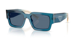 Prada Pr B17s Men Blue Rectangle Sunglasses