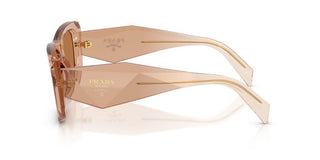 Prada Pr B18s Women Brown Squared Sunglasses