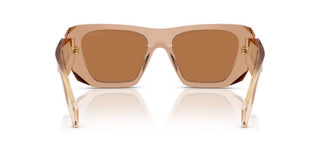 Prada Pr B18s Women Brown Squared Sunglasses