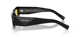 Prada Pr B19s Men Black Squared Sunglasses
