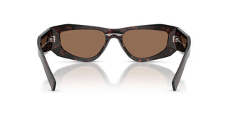 Prada Pr B19s Men Havana Squared Sunglasses