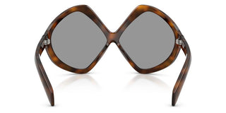 Prada Pr B21s Women Havana Butterfly Sunglasses