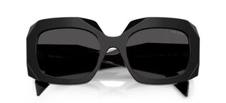 Prada Pr B23s Women Black Geometric Sunglasses