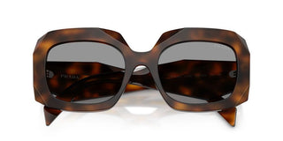 Prada Pr B23s Women Havana Geometric Sunglasses