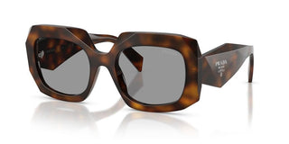 Prada Pr B23s Women Havana Geometric Sunglasses