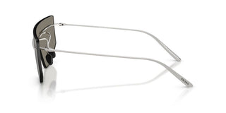 Prada Pr B55s Men Silver Geometric Sunglasses