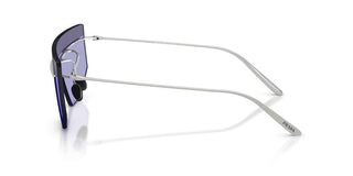 Prada Pr B55s Men Silver Geometric Sunglasses