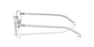 Prada Pr B55v Women Silver Round Eyeglasses