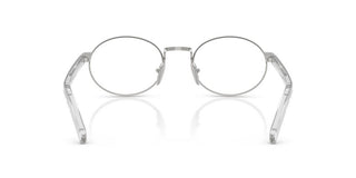 Prada Pr B55v Women Silver Round Eyeglasses