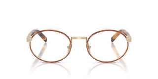 Prada Pr B55v Women Havana Round Eyeglasses