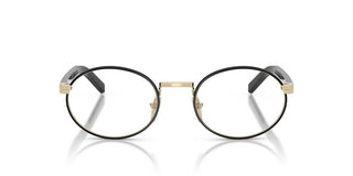 Prada Pr B55v Women Gold Round Eyeglasses