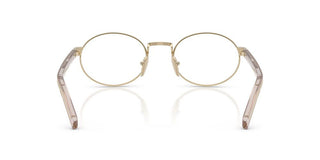 Prada Pr B55v Women Gold Round Eyeglasses