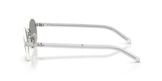 Prada Pr B56s Women White Round Sunglasses