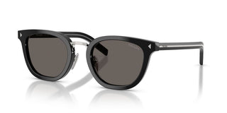 Prada PR C01SD men Black Geometric Sunglasses