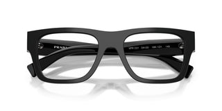 Prada PR C01V men Black Squared Eyeglasses